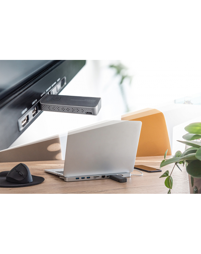 no name Przedłużacz/Extender HDMI prezentacyjny, bezprzewodowy 50m 1080p 60Hz 5GHz (zestaw) główny