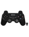 VAKOSS GAMEPAD BEZPRZEWODOWY USB Z FUNKCJĄ DUAL SHOCK, PC/PS3, TRYB CYFROWY I ANALOGOWY,  GP-4705BK CZARNY - nr 2