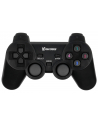 VAKOSS GAMEPAD BEZPRZEWODOWY USB Z FUNKCJĄ DUAL SHOCK, PC/PS3, TRYB CYFROWY I ANALOGOWY,  GP-4705BK CZARNY - nr 3