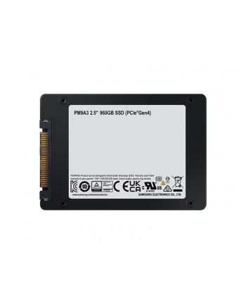 no name SAMSUNG Dysk SSD MZ-QL296000 PM9A3 1024GB NVMe U2 PCI 4