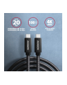 no name AXAGON BUCM32-CM20AB USB-C 32 Gen 2 do USB-C 32 Gen 2, czarny - 2m - nr 4