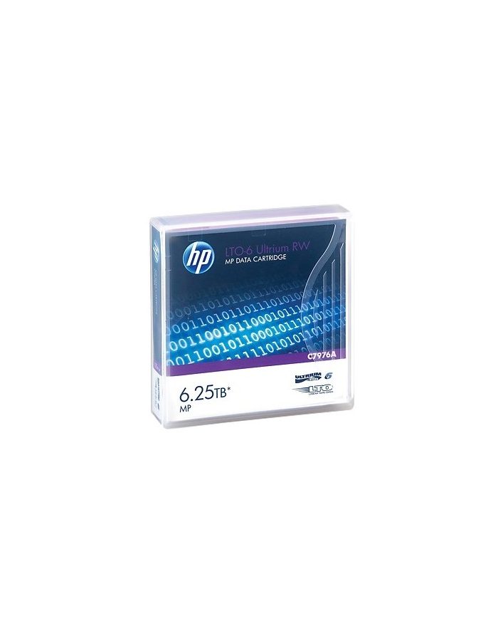 high peak HPE LTO-6 Ultrium 625TB RW Data Tape główny