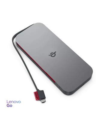 Power Bank Lenovo Go 10 000 mAh, G0A3LG1WWW, USB-C, szary