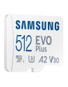 SAMSUNG EVO PLUS microSD 512GB 2024 incl. SD Adapter memory card UHS-I U3 Full HD and 4K UHD 160 MB/s read - nr 16