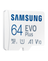 SAMSUNG EVO PLUS microSD 64GB 2024 incl. SD Adapter memory card UHS-I U3 Full HD and 4K UHD 160 MB/s read - nr 21