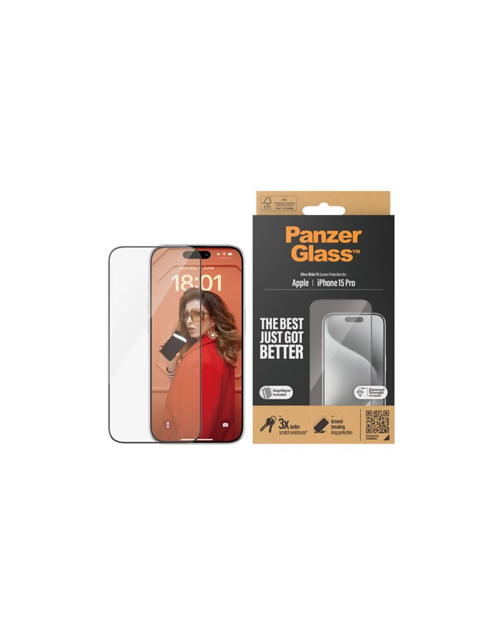 PanzerGlass - skarmbeskytter for mobil główny