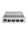 no name MikroTik | Przełącznik | CRS305-1G-4S+IN | Zarządzane przez Internet | Komputery stacjonarne | Ilość portów 1 Gb/s (RJ-45) 1 | Ilość portów SFP+ 4 - nr 3