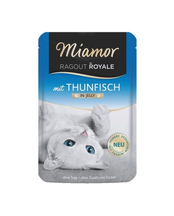 MIAMOR Ragout Royal Tuńczyk w żelu 100g dla kota