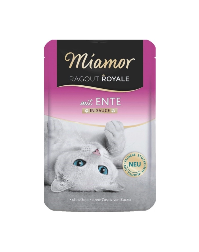 MIAMOR Ragout Royal Kaczka w sosie 100g dla kota główny