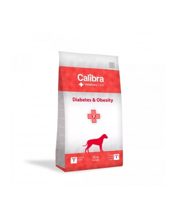 CALIBRA Veterinary Diets Diabetes /Obesity - karma dla psa - 12 kg nr 1
