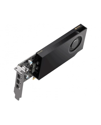 pny technologies PNY NVIDIA A400 4GB GDDR6 64-bit, Low Profile, PCIe 40 x8, Single slot, 4 x Mini DisplayPort 14a, 50W, LP bracket, 4 x mDP to DP adapter, retial