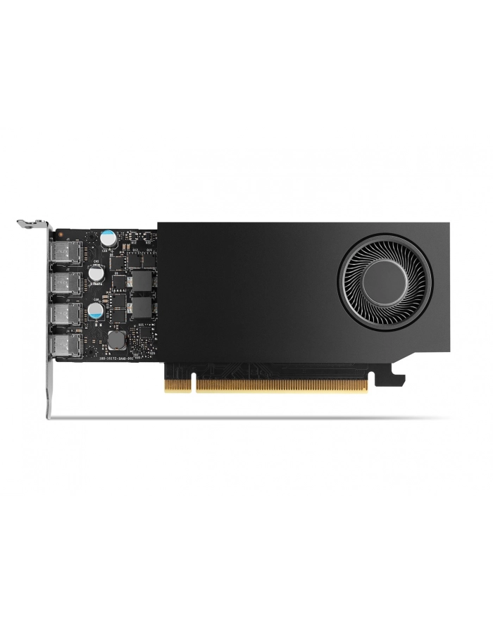 pny technologies PNY NVIDIA A1000 8GB GDDR6 128-bit, Low Profile, PCIe 40 x8, Single slot, 4 x Mini DisplayPort 14a, 50W, LP bracket, small box główny