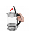 TEFAL | Czajnik | KI772D | Elektryczny | 2400 W | 1,7 l | Szkło | Podstawa obczerwonyowa 360° | Stal nierdzewna/Czarny - nr 3