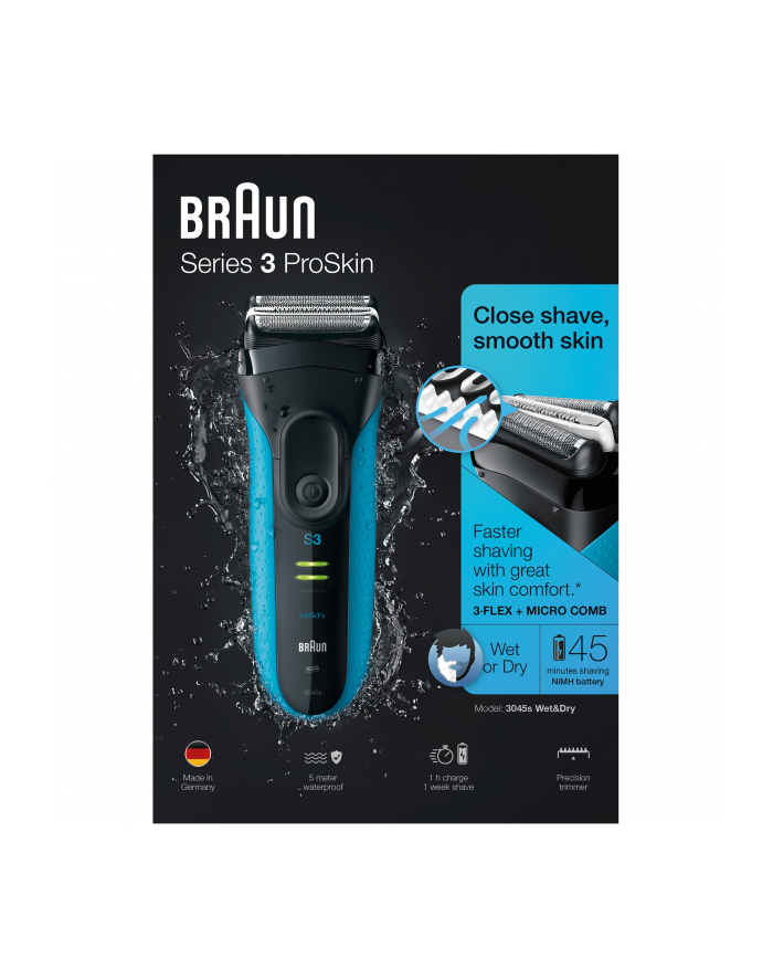 Golarka do brody Braun Series 3 3045s (kolor czarny) główny