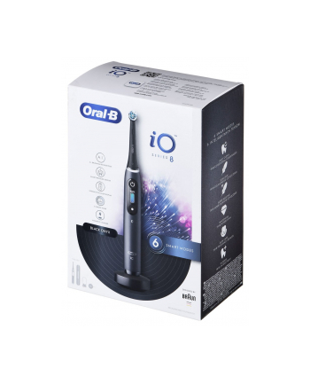 Braun Oral-B szczoteczka elektryczna iO8 BLACK