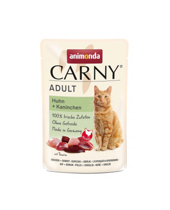 Animonda Carny Adult Pouch Chicken,Rabbit 85g