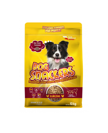 BIOFEED DOG SNACKERS ADULT KURCZAK 10KG