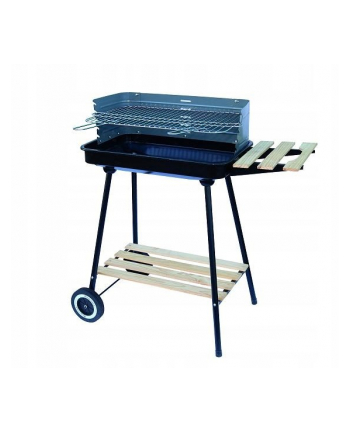 no name MASTER GRILL PROSTOKĄTNY Z BOCZNĄ PÓŁKĄ MG905