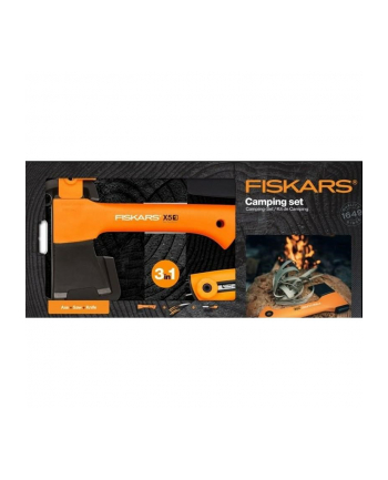 no name FISKARS SIEKIERA TOPOREK X5 - XXS + NÓŻ + PIŁA