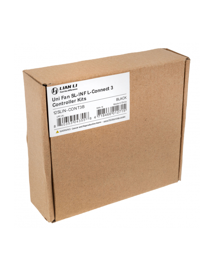 no name Lian Li UNI HUB SL-INF Kontroler L-Connect 3 - czarny główny