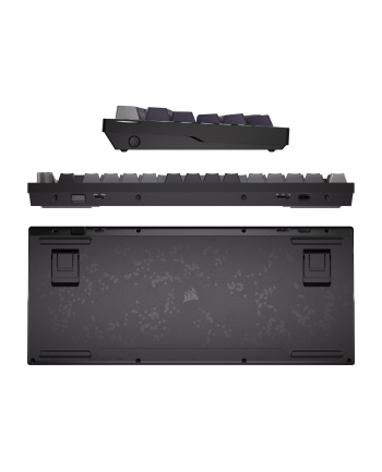 no name Bezprzewodowa klawiatura gamingowa Corsair Gaming K65 Plus 75% RGB, MLX RED - Czarny, Szary nr 2