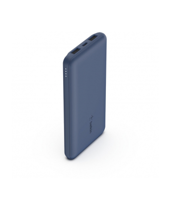 belkin POWERBANK 10000 MAH 12W INKL/USB-A/USB-C KABEL 15CM BLAU