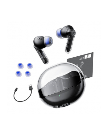 oneodio Słuchawki TWS Soundpeats Clear czarne