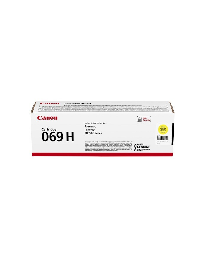 Canon CRG-069H Toner Yellow 5095C002 główny