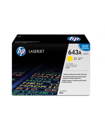 hewlett-packard HP 643A - gul - oryginał - LaserJet -