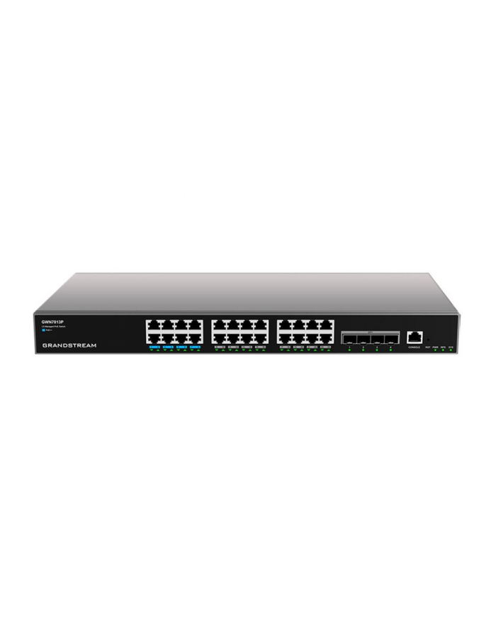 Grandstream GWN 7813P POE 24GE 4SFP+ switch L3 główny