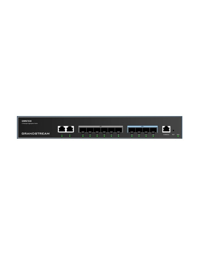 Grandstream GWN 7830 6SFP, 4SFP+ switch L3 główny