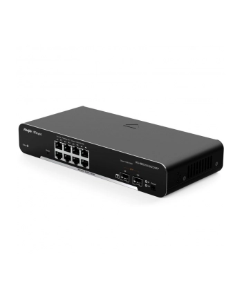ruijie REYEE SWITCH ZARZĄDZALNY 8 PORTÓW 1GBIT + 2 PORTY UPLINK SFP 1GBIT | L2 | METALOWA OBUDOWA D-ESKTOP