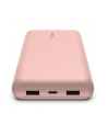 belkin POWERBANK 20000MAH 15W/USB-A UND USB-C ANSCHLUSS ROSA - nr 14