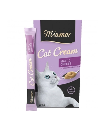MIAMOR Cat Confect - Malt Cream +Kase 6x15g nr 1