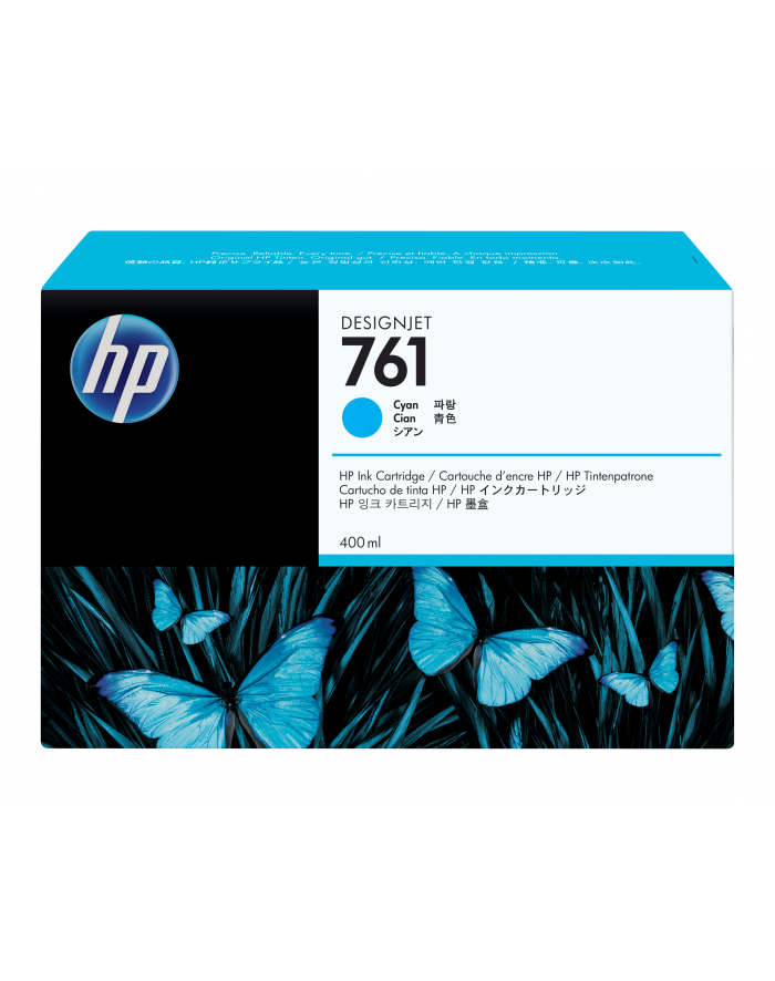 Wkład atramentowy HP No 761 Ink Cart/Cyan 400ml główny