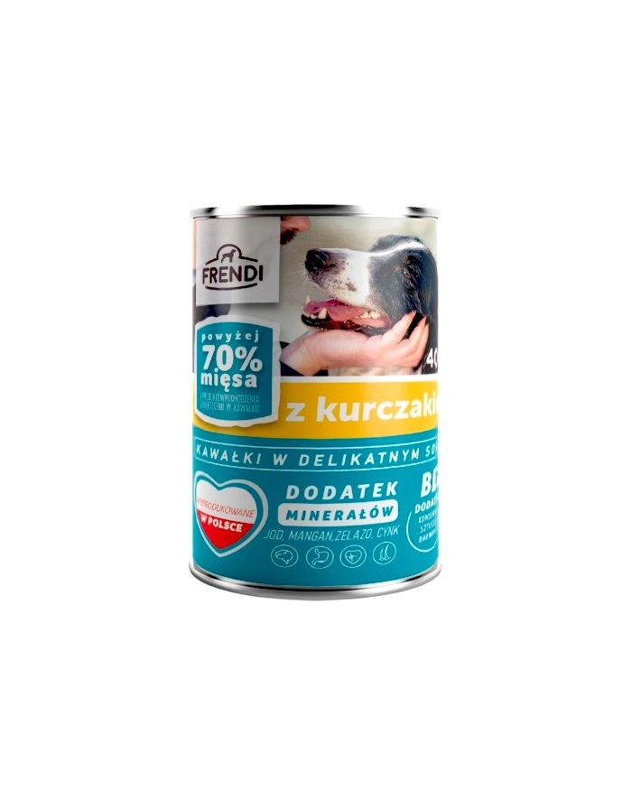 Frendi puszka dla psa z kurczakiem w sosie 400 g główny