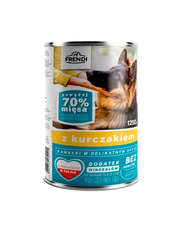 Frendi puszka dla psa z kurczakiem w sosie 1250 g główny