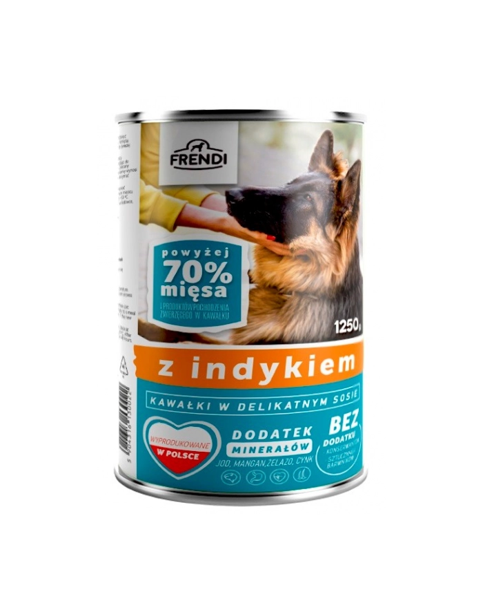 Frendi puszka dla psa z indykiem w sosie 1250 g główny
