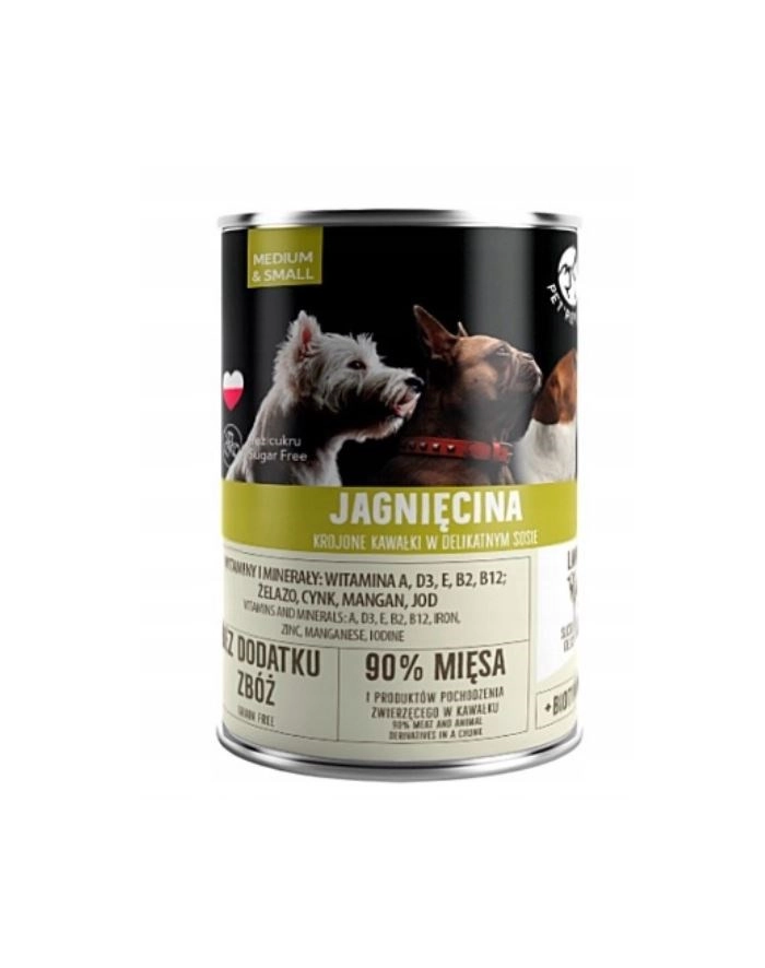 PetRepublic puszka dla psa z jagnięciną 400 g główny