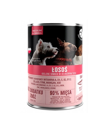 PetRepublic puszka dla psa z łososiem 400 g