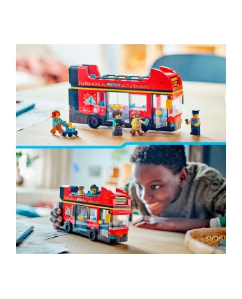 LEGO 60407 CITY Czerwony piętrowy autokar p5 nr 2