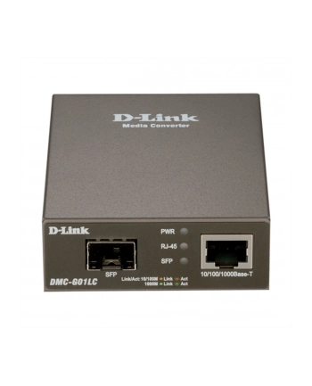 d-link Konwerter DMC-G01LC/E  DMC-G01LC 1000BaseT to SFP Standalone Media Converter nr 1