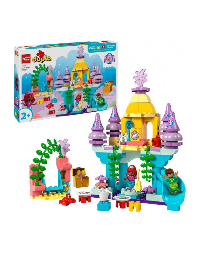 LEGO 10435 DUPLO Disney Magiczny podwodny pałac Arielki p2 główny