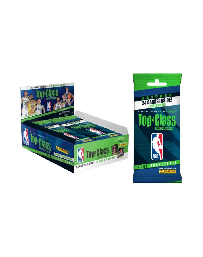 TOP CLASS 2024 Basketball Fatpack Saszetka z kartami 01177 PANINI p10, cena za 1 szt główny