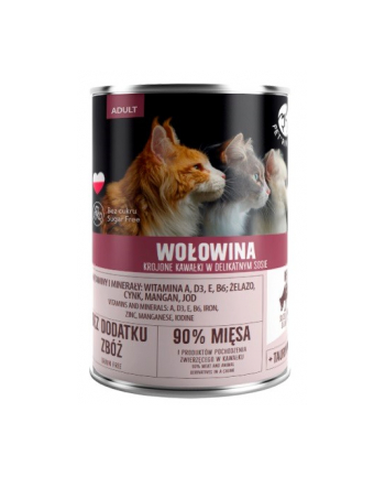 PetRepublic dla kota (adult) z wołowiną 400 g