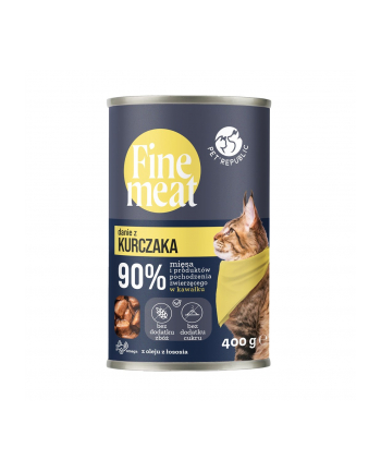 petrepublic FINE MEAT Danie z kurczaka dla kota 400 g