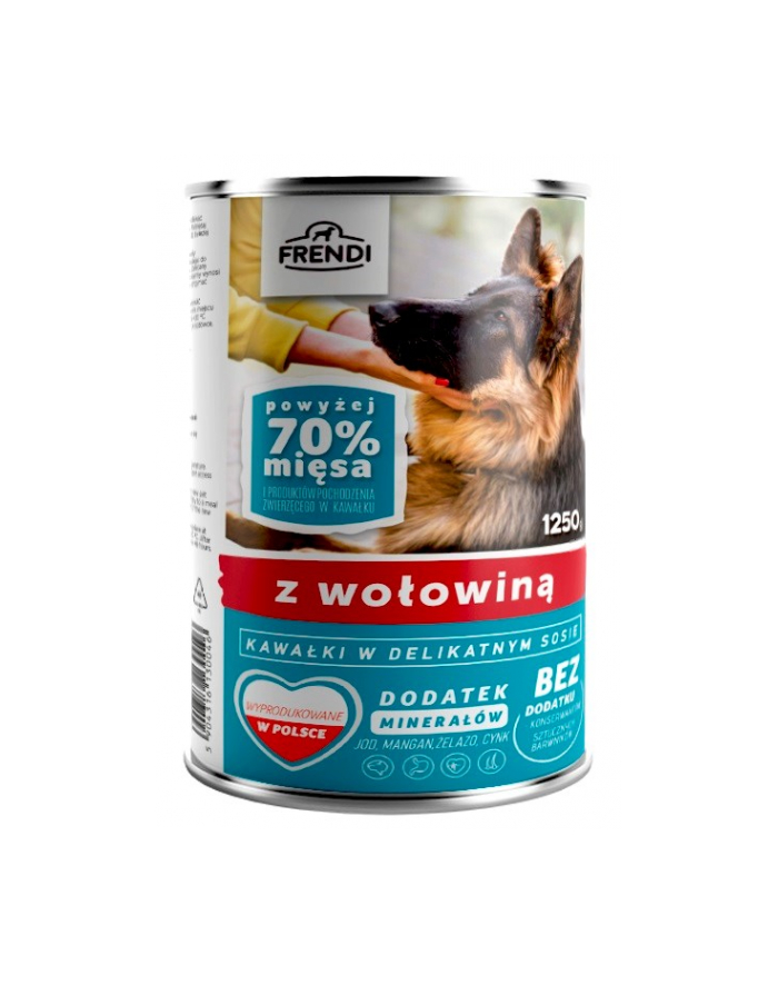 Frendi puszka dla psa z wołowiną w sosie 1250 g główny