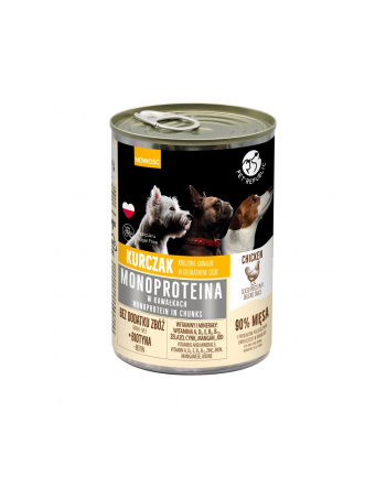 PetRepublic MONOPROTEINA dla psa kurczak sos 400 g