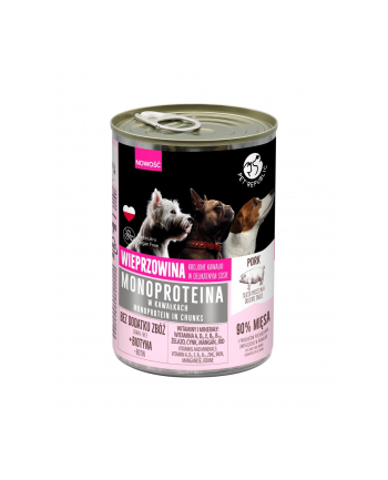 PetRepublic MONOPROTEINA dla psa wieprz sos 400 g