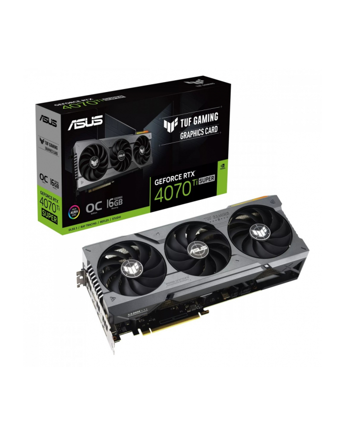 asus Karta graficzna GeForce RTX 4070 TI SUPER 16G TUF GAMING OC GDDRX6 256bit główny